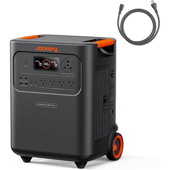 Jackery HomePower 3600+ Portable Solar Generator