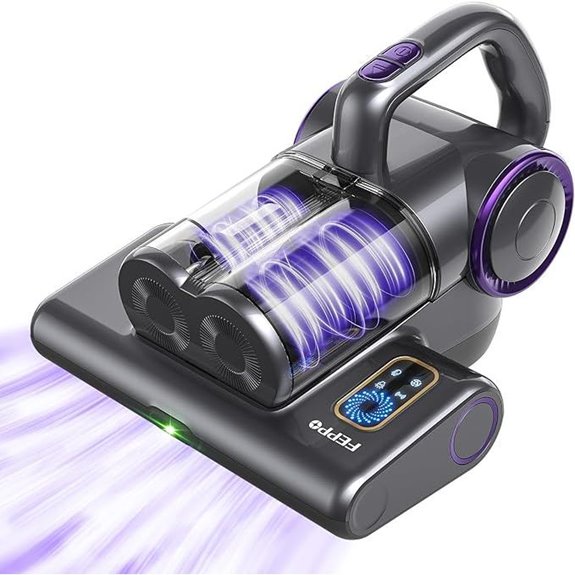 FEPPO Handheld Mattress Vacuum with UV-C and Heat