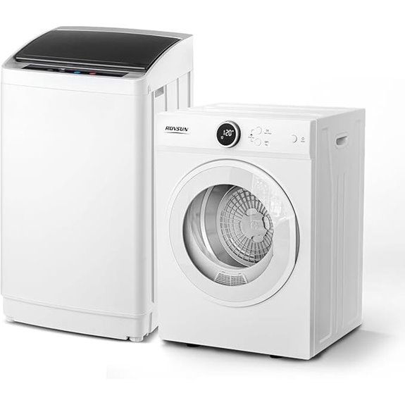 ROVSUN 17.8LBS Portable Washer & Dryer Combo