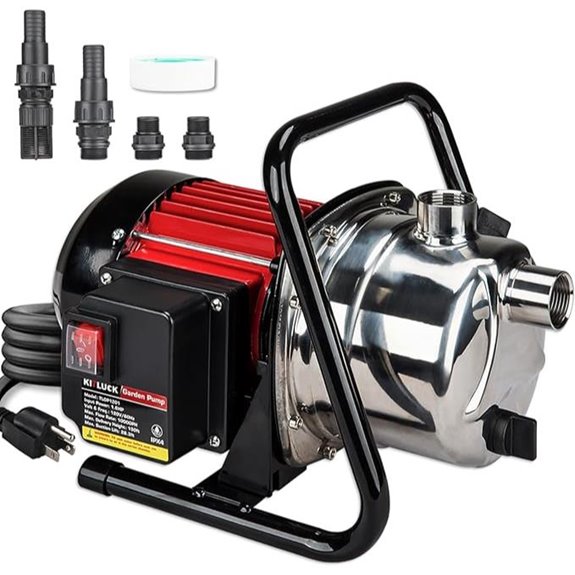 Portable Water Transfer Pump with 1.6 HP Motor