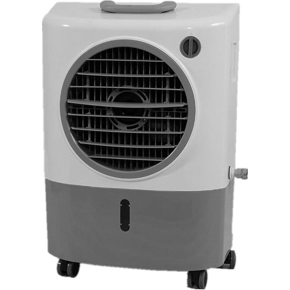 Hessaire Portable Evaporative Cooler 1300 CFM White