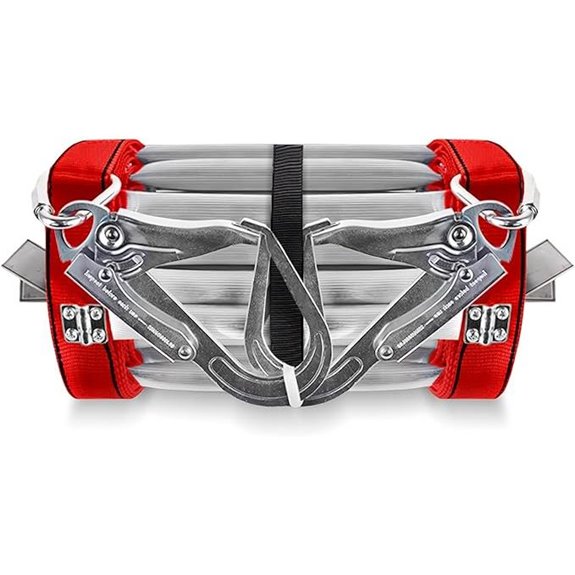 Collapsible Fire Escape Ladder for Windows and Balcony