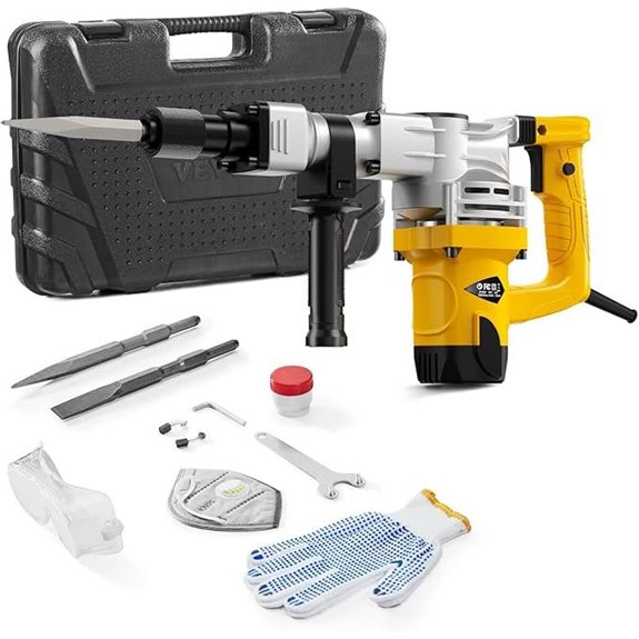 VEVOR 1400W Electric Demolition Jack Hammer Kit