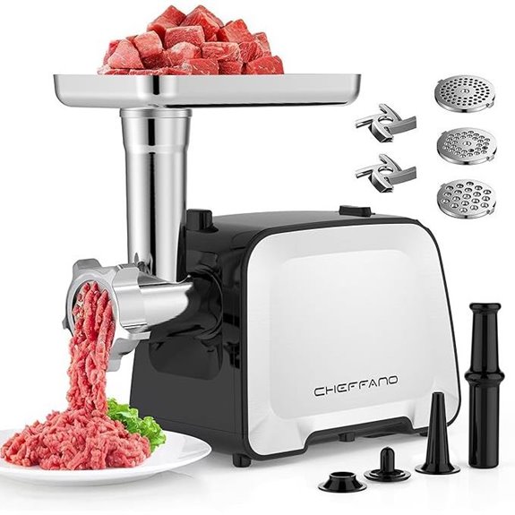 Electric Meat Grinder with Sausage Kit (2000W)
