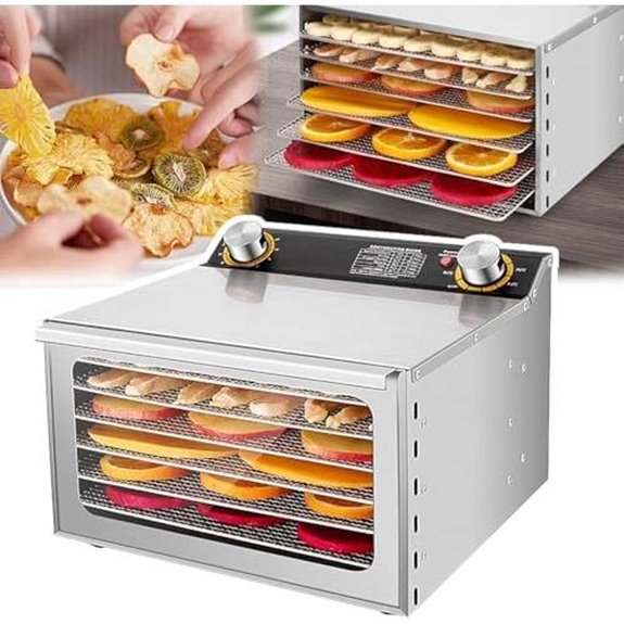 400W Food Freeze Dryer with Timer and 360° Fan