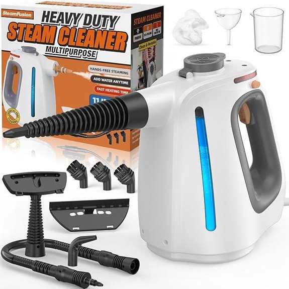 Heavy Duty Handheld Steam Cleaner with Accessories