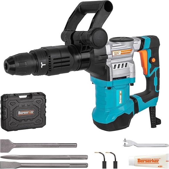 Berserker 1300W SDS-Max Demolition Jack Hammer