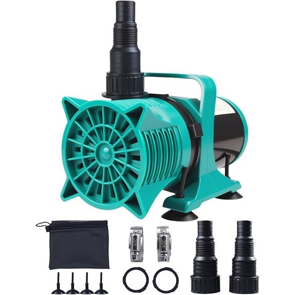 100W Submersible Pond Pump with Nozzle