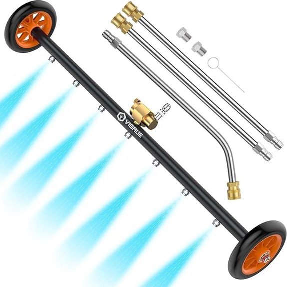VIGRUE 2-in-1 Pressure Washer Water Broom (24)