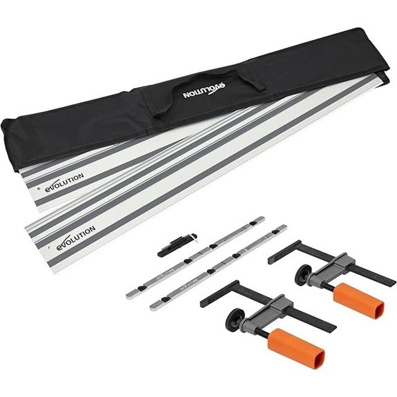 Evolution 110 Circular Saw Guide Rail with Accessories