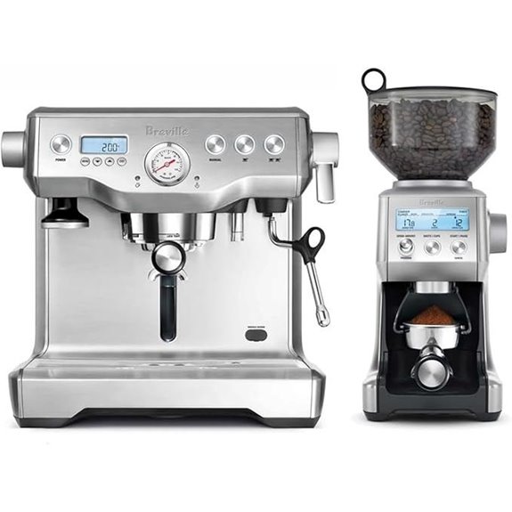Breville Dual Boiler Espresso Machine & Grinder Set