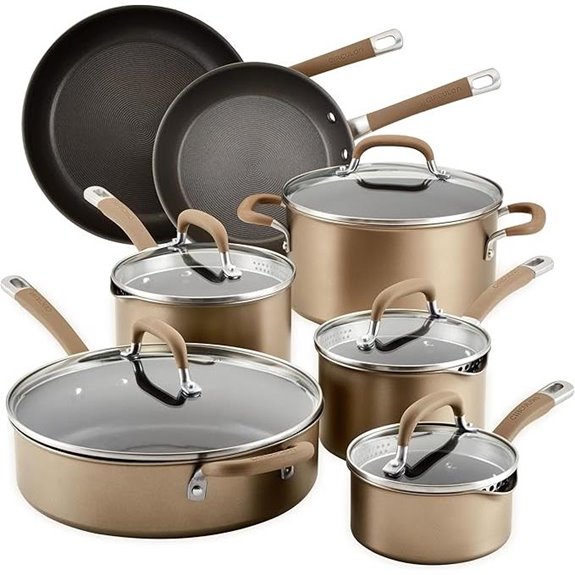 Circulon Premier 12-Piece Nonstick Cookware Set