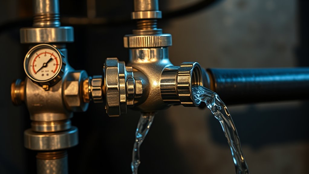 pressure fluctuations cause backflow