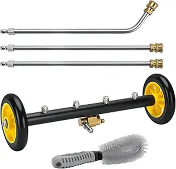 Undercarriage Water Broom for Pressure Washers