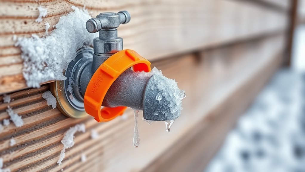 prevent freezing with insulation