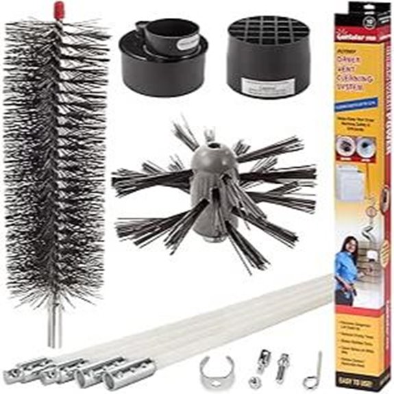 LintEater Pro Dryer Vent Cleaning Kit (Up to 12’)