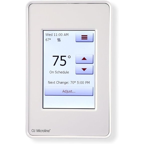 OJ Microline UDG4 Programmable Heated Floor Thermostat