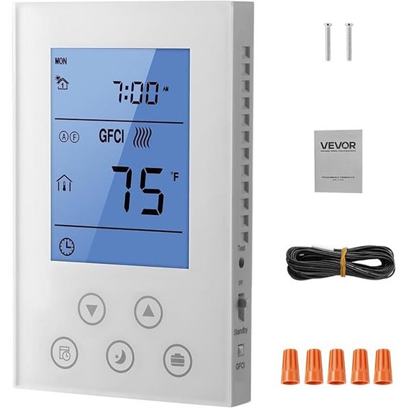 VEVOR 7-Day Programmable Thermostat for Home Heating