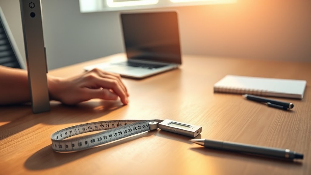 proper ergonomic workspace setup