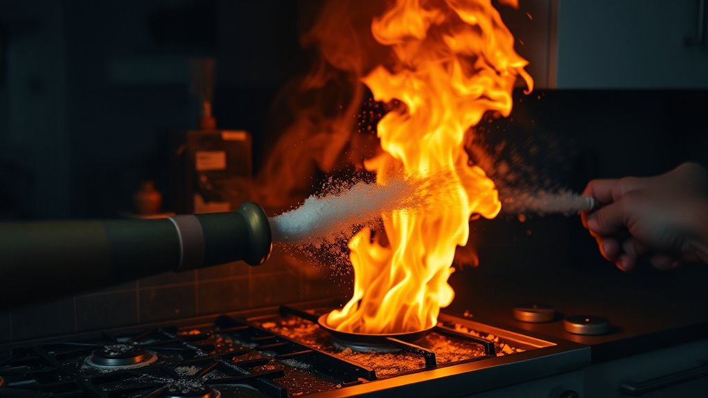 proper fire extinguisher technique