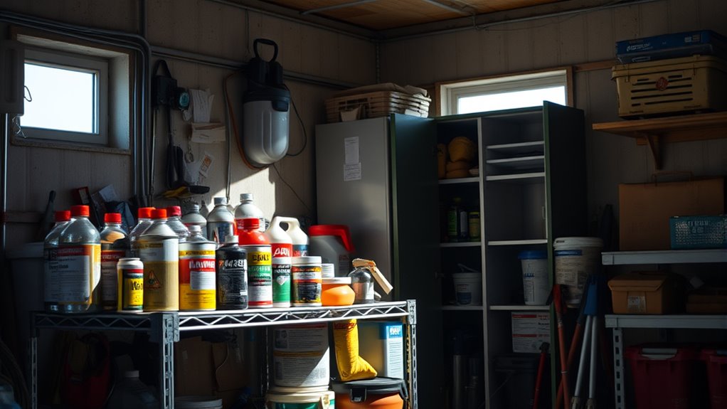 proper hazardous material storage