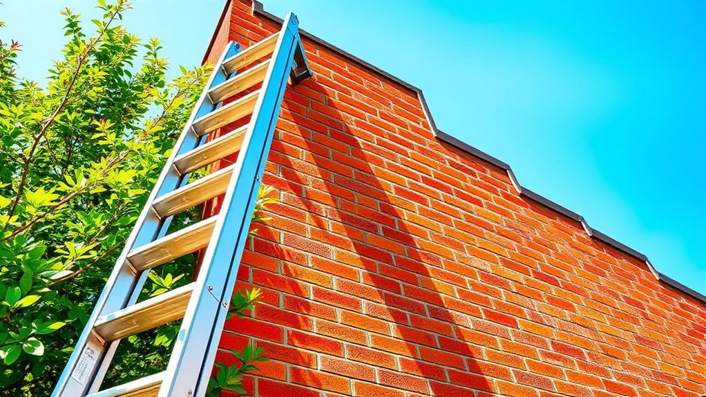 proper ladder positioning safety
