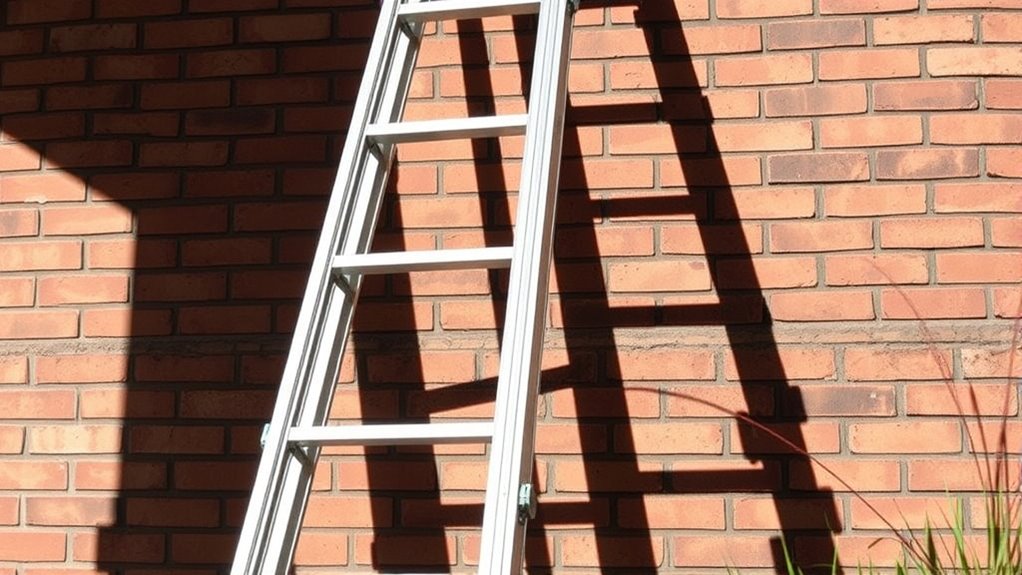 proper ladder safety angle