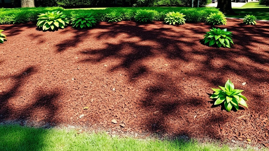 proper mulch depth benefits