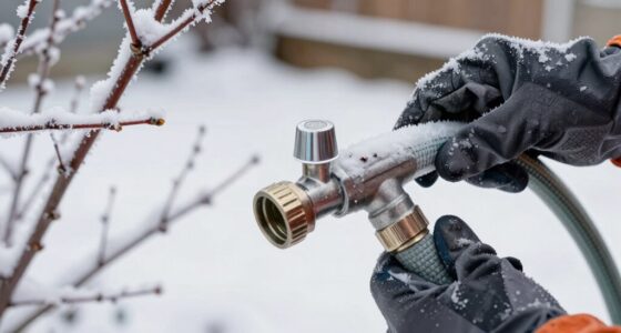 protect outdoor faucets from freezing