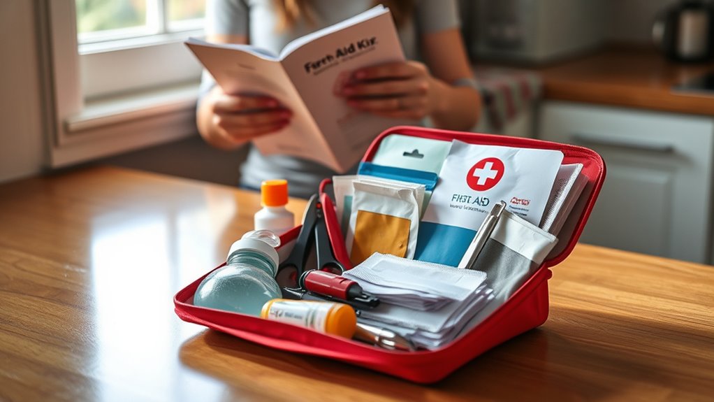 provide immediate first aid