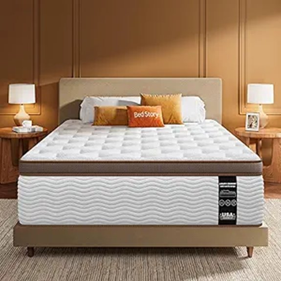BedStory Queen Hybrid Mattress with Spine Support