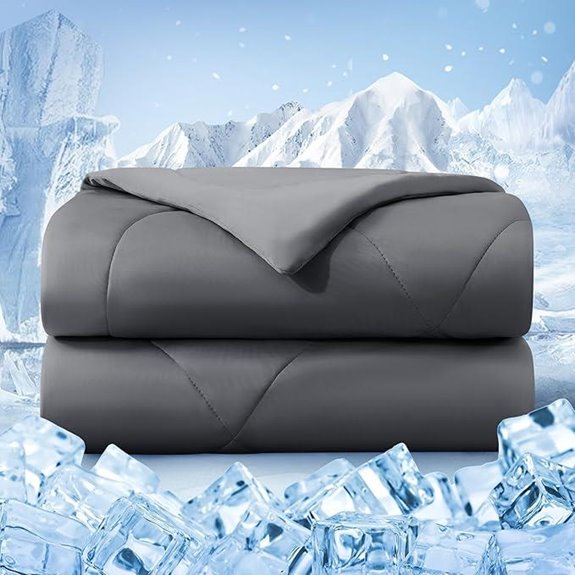 Cooling Comforter Queen Size Double-Sided Cooling Blanket