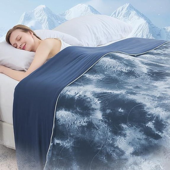 Cooling Queen Size Cooling Comforter for Hot Sleepers