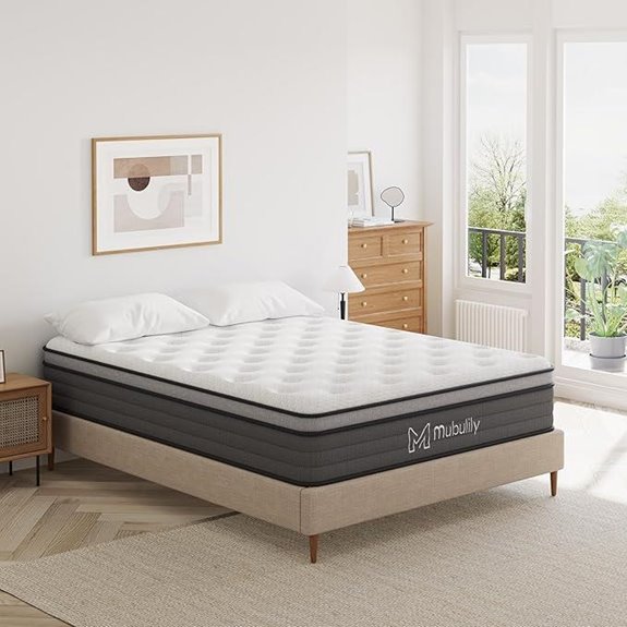Queen 10-Inch Hybrid Gel Memory Foam Mattress
