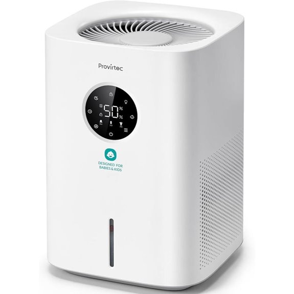 Pro Baby Humidifier for Nursery Mist-Free Quiet BPA-Free