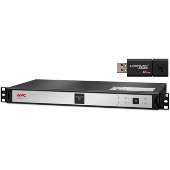 APC SCL500RM1UC Rack Mount UPS Bundle with USB
