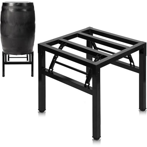 Rain Barrel Stand for 45-55 Gallon Outdoor Barrels