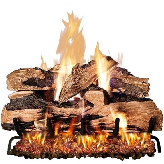 Real Fyre Split Oak Gas Log Set (24 Inch)