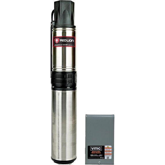 Red Lion 4-inch Submersible Well Pump with Control