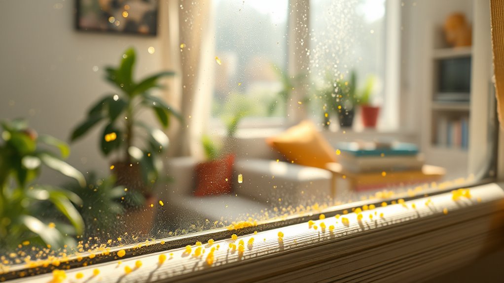 reduce indoor pollen effectively