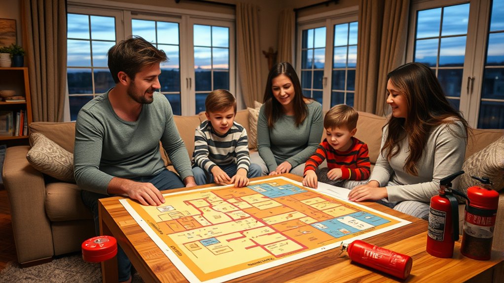 regularly review fire escape plans