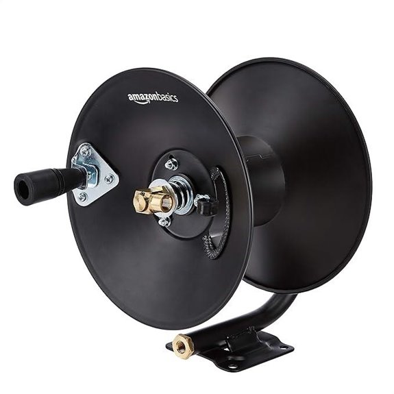 Amazon Basics 3/8-Inch Retractable Air Hose Reel