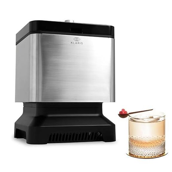 Clear Ice Maker with Reusable Tray