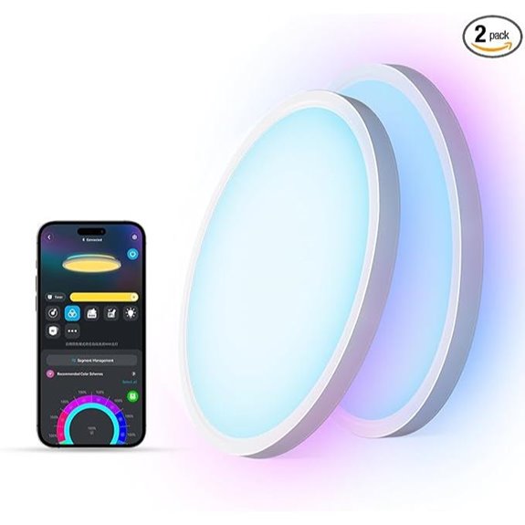 Govee RGBIC LED Ceiling Light 12 Inch 2 Pack