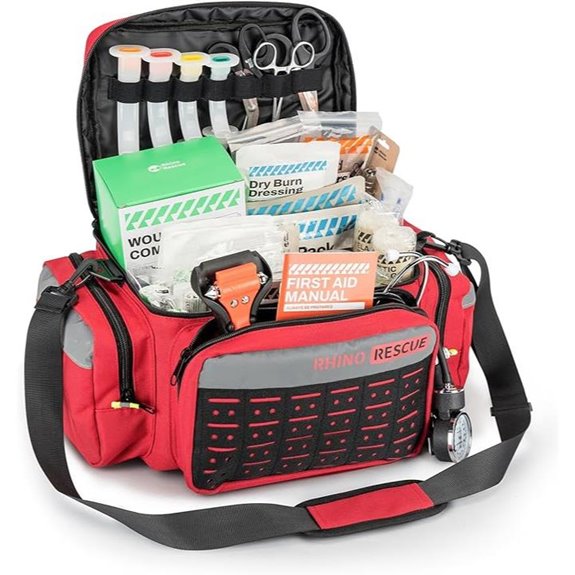 RHINO RESCUE EMT First Aid Kit with Supplies
