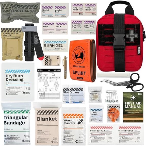 RHINO RESCUE IFAK Trauma Kit with C-A-T Tourniquet