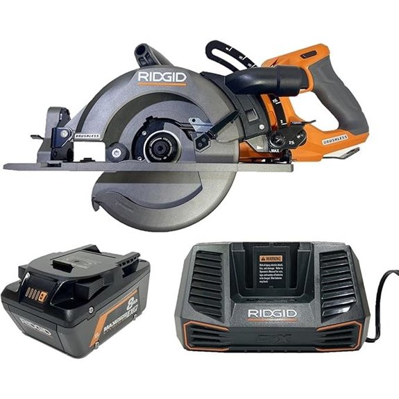 RIDGID 18V Brushless Circular Saw Kit with Battery