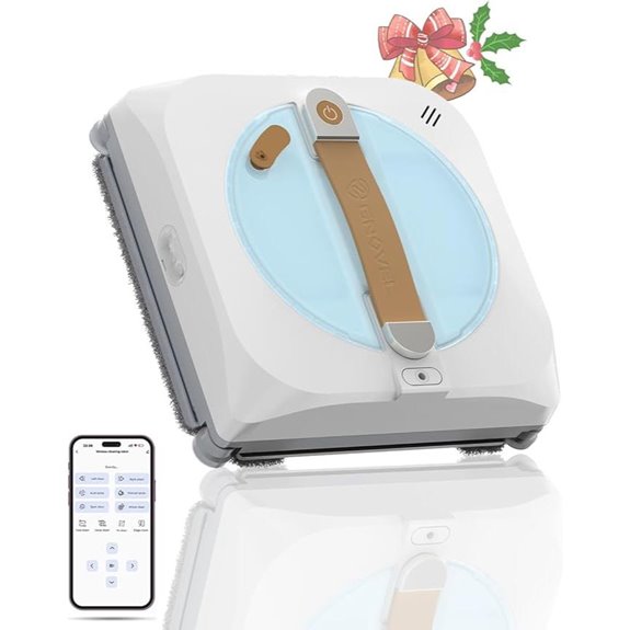 Window Cleaning Robot with 8000Pa App & Remote Control