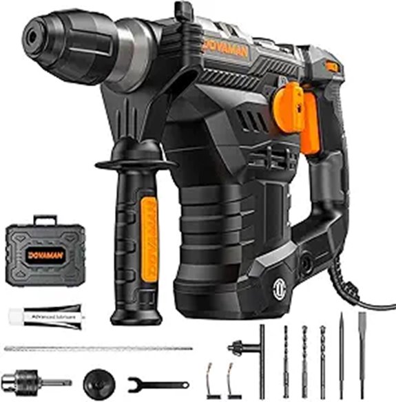 RH15A SDS-Plus Rotary Hammer Drill with Chisels
