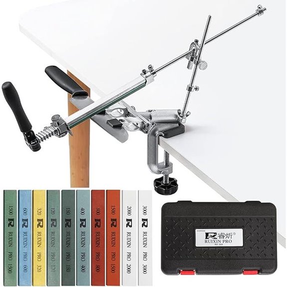 RUIXIN PRO RX-009 Knife Sharpener with Whetstones